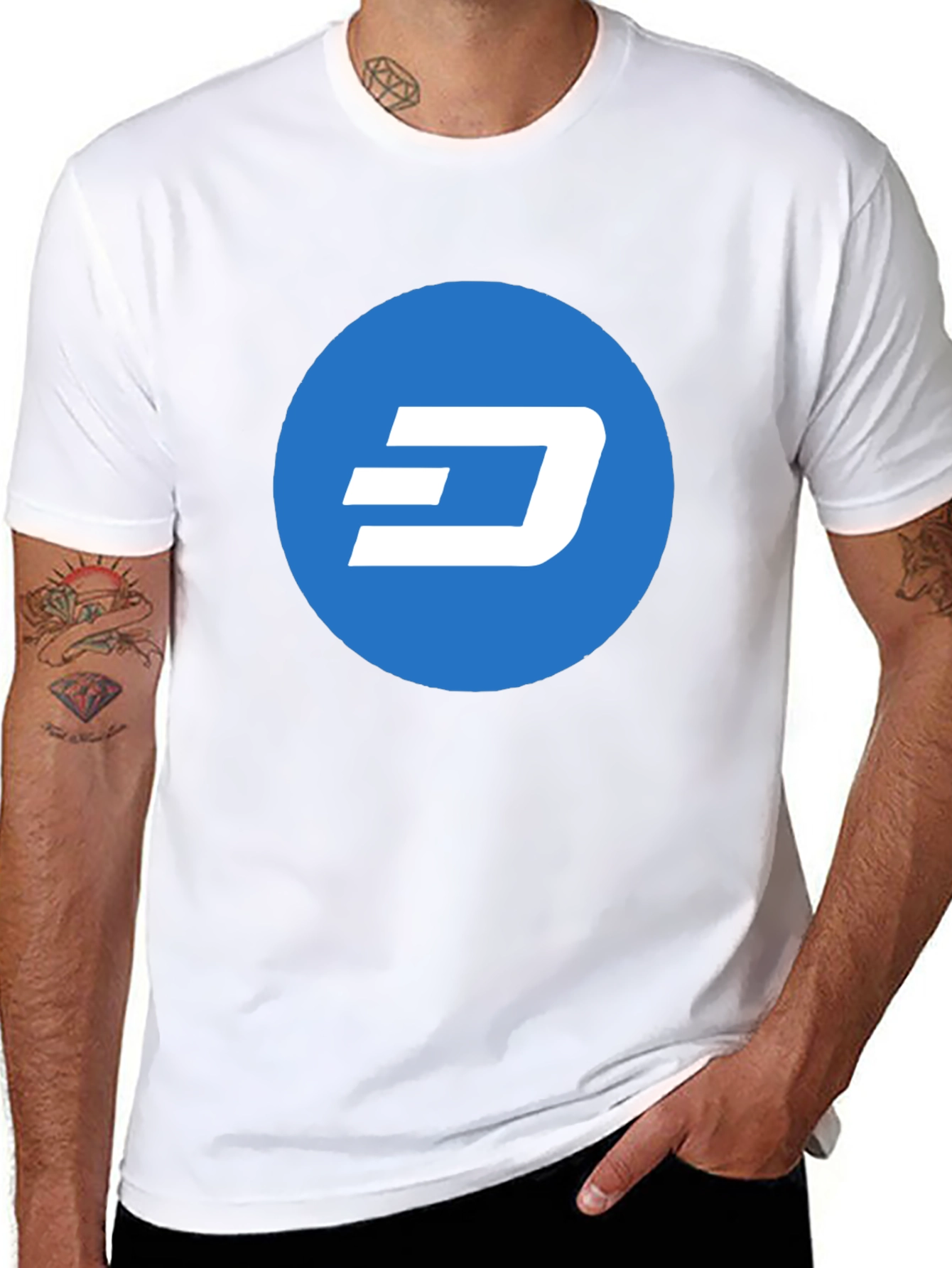 Dash Cryptocurrency Logo T-Shirt