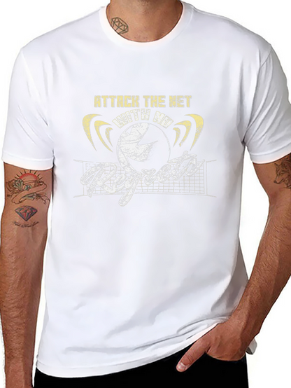 Attack the Net Volleyball T-Shirt