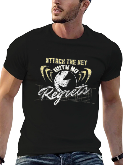 Attack the Net Volleyball T-Shirt