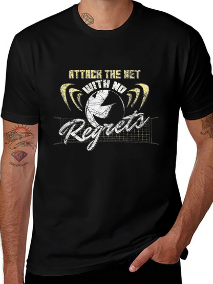 Attack the Net Volleyball T-Shirt