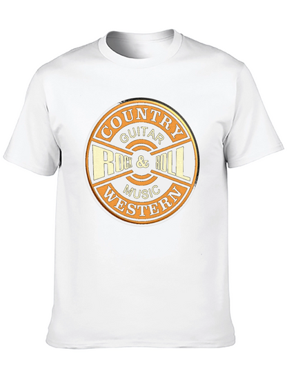 Country Guitar Rock & Roll Music Tee