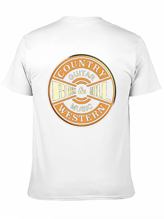 Country Guitar Rock & Roll Music Tee