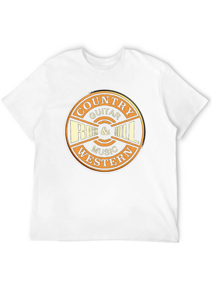 Country Guitar Rock & Roll Music Tee